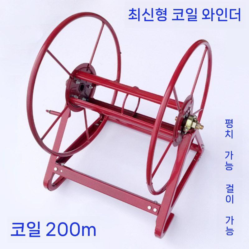 호스릴 정리대 호스감기 호스걸이 보관대 걸이형 200미터 이미지 6
