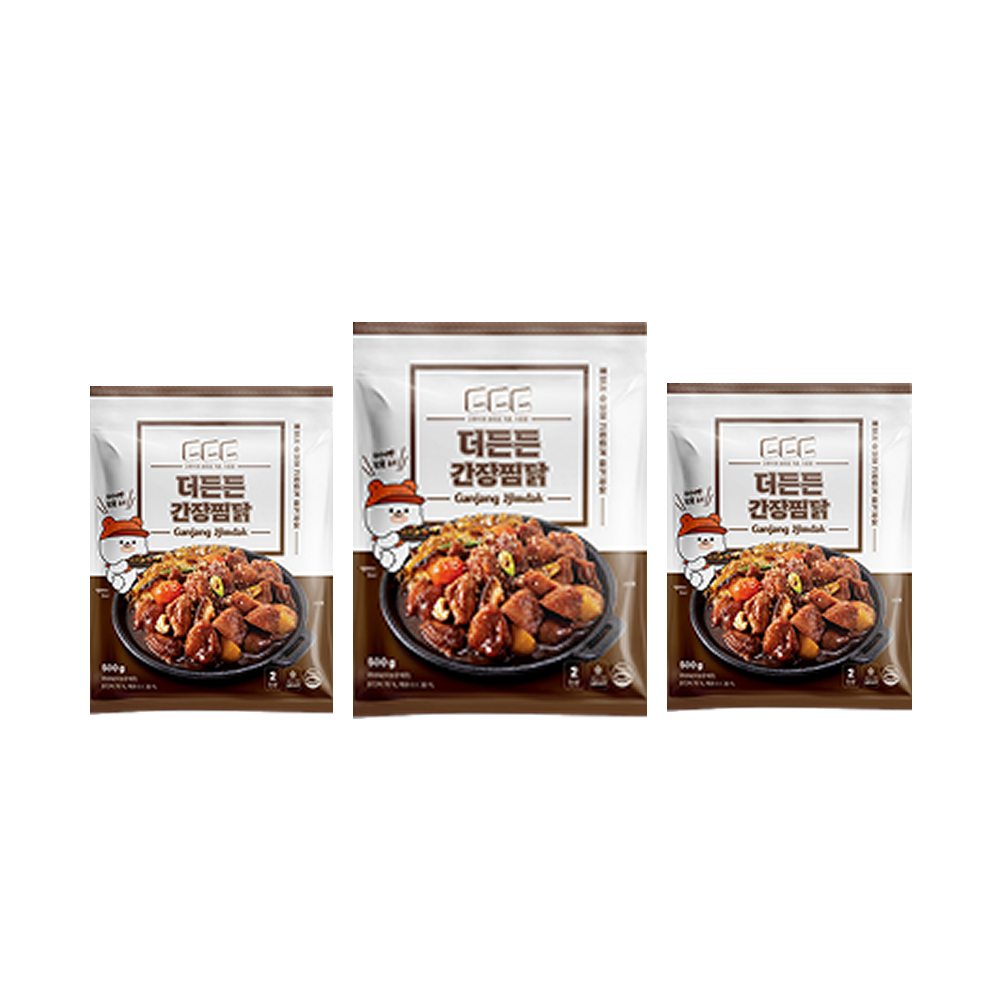 안동 찜닭 레시피 캠핑밀키트 골목 맛집 봉추 집들이음식 500g, 6개 - 상품 이미지
