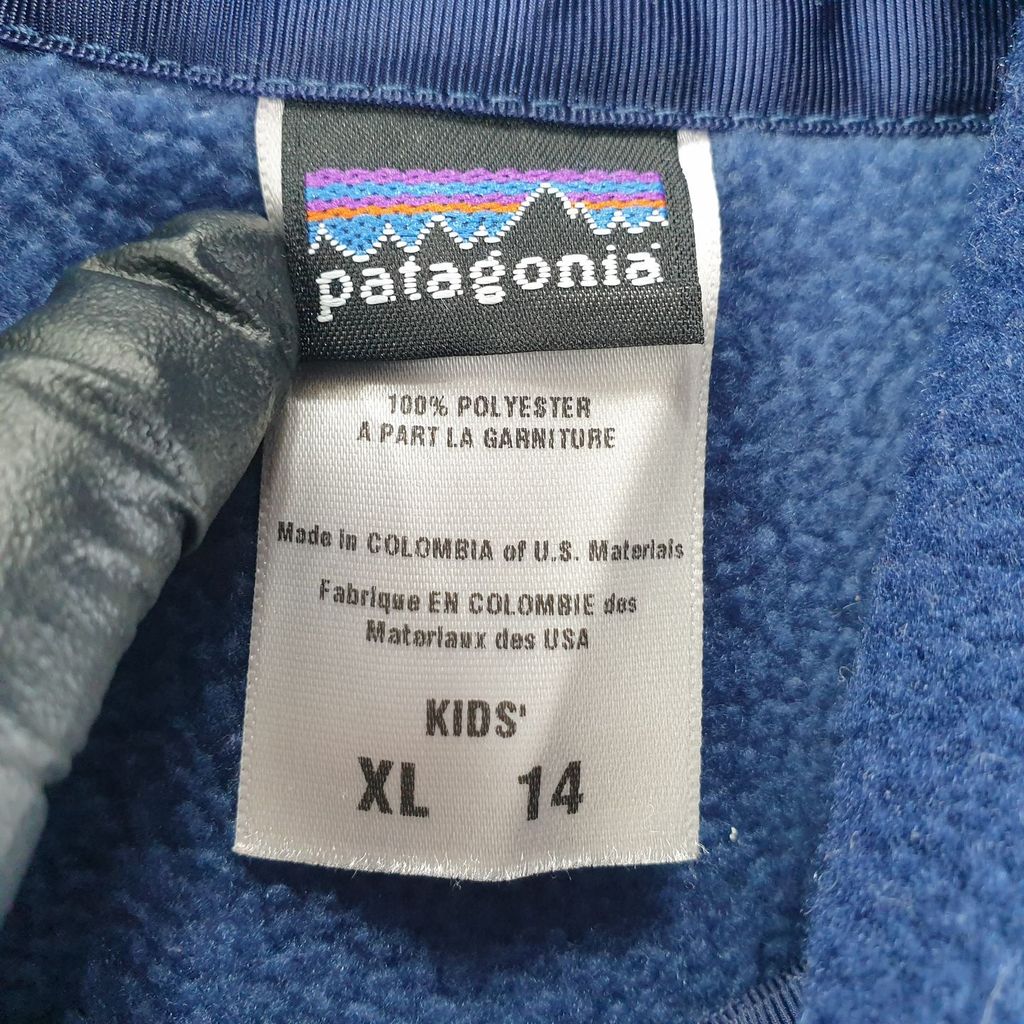 파타고니아 네이비 키즈 조끼 XL N6872 - 상세 이미지 4