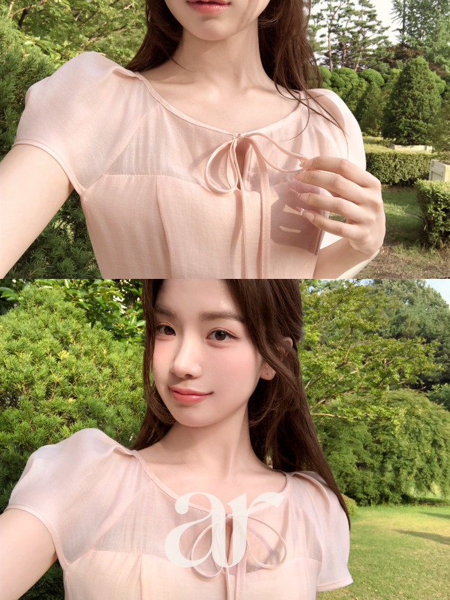 (국내제작) 2기장 리본 플레어 원피스 op16406 상품 이미지