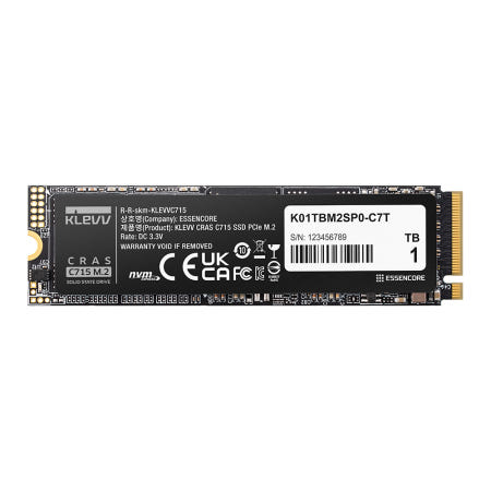 ESSENCORE KLEVV CRAS C715 M.2 NVMe 파인인포 (1TB)