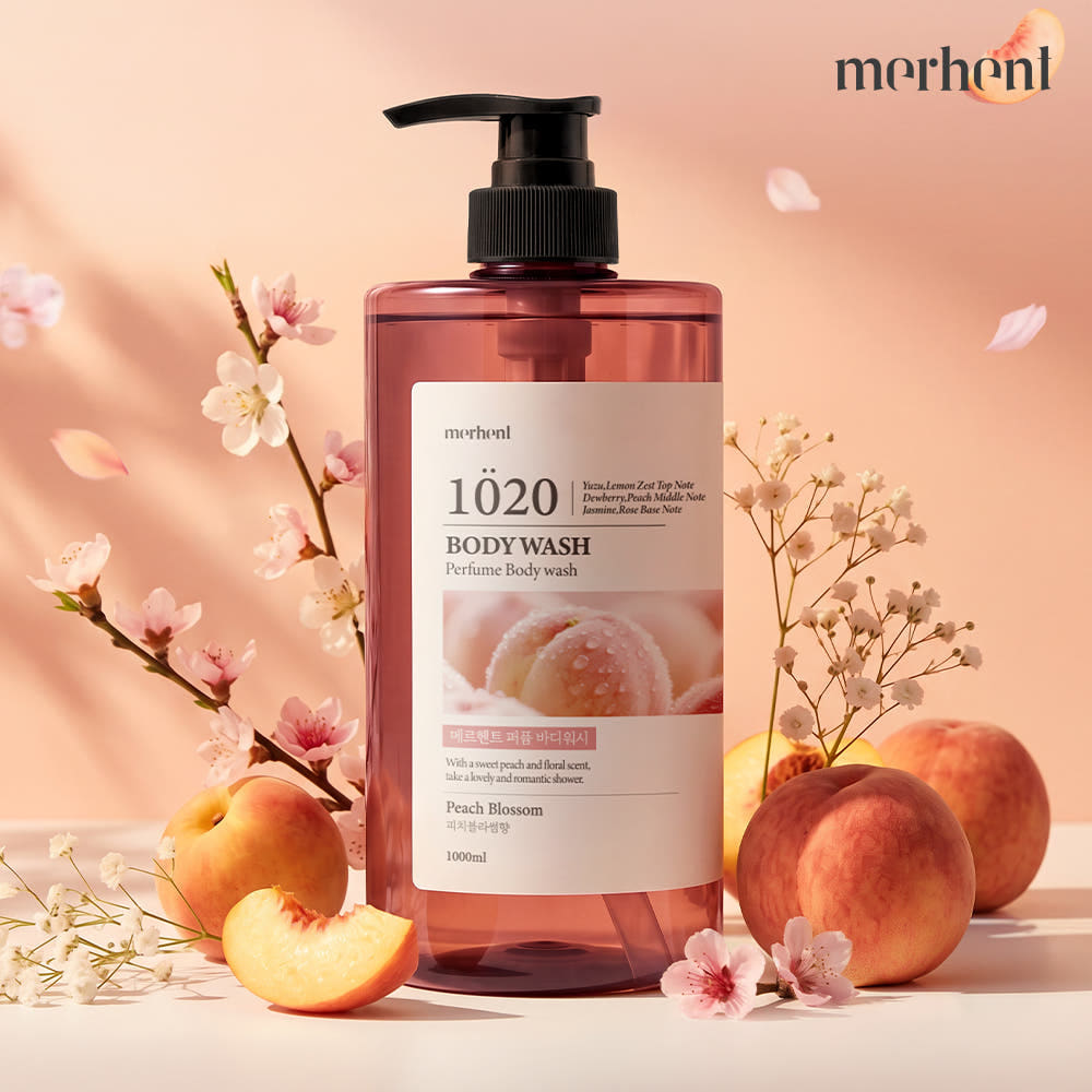메르헨트 메르헨트 대용량 퍼퓸 바디워시 1000ml 피치블라썸 약산성
