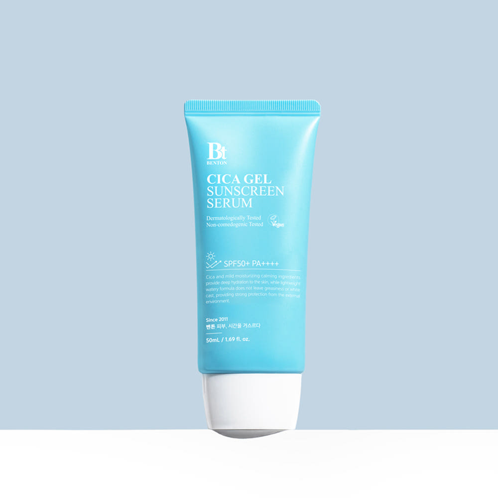벤튼 벤튼 시카 수분 선세럼 50mL SPF50+ PA++++ 이지워시 선크림 유기자차 비건