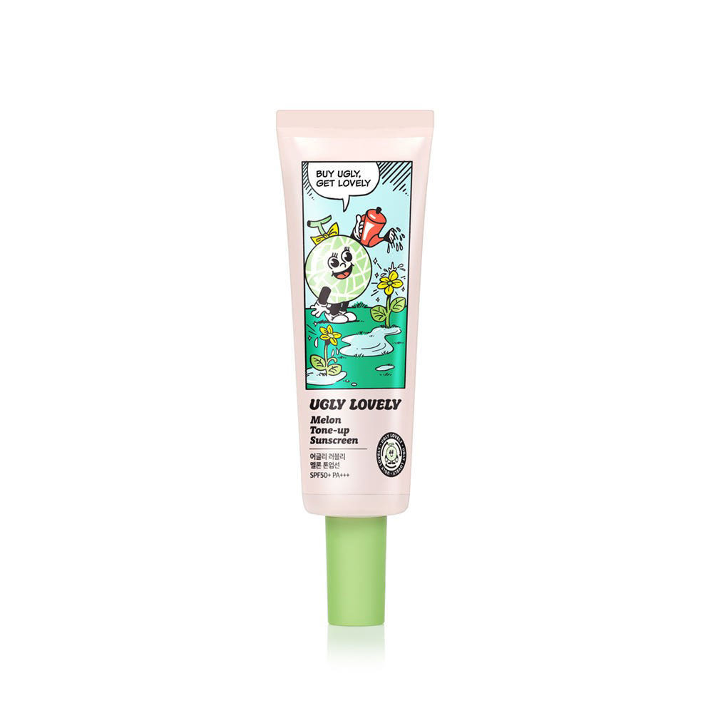 어글리 러블리 멜론 톤업선 SPF50+ PA+++ 50 ml(비건) - 상품 이미지