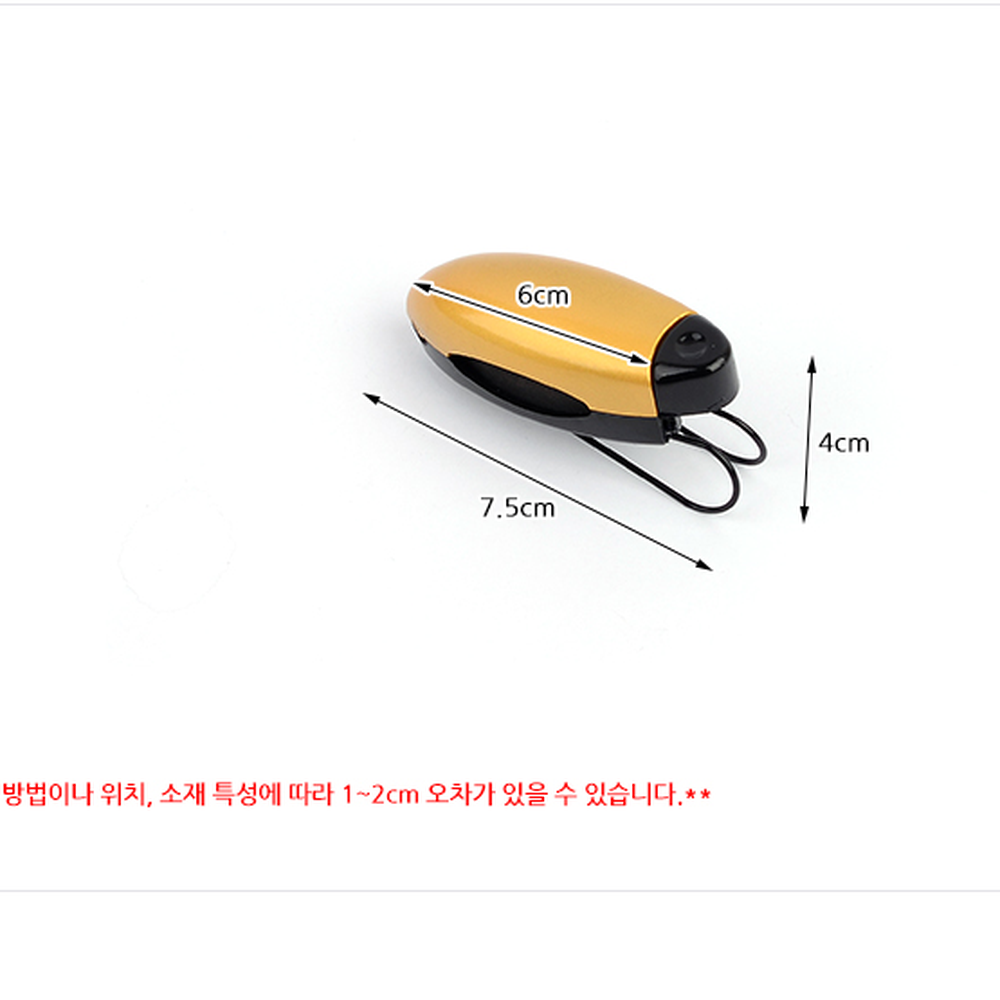 차량정리안경클립 스크래치방지간편고정썬바이저클립 운전필수템운전편의차량용안경걸이 1P - 상세 이미지 3