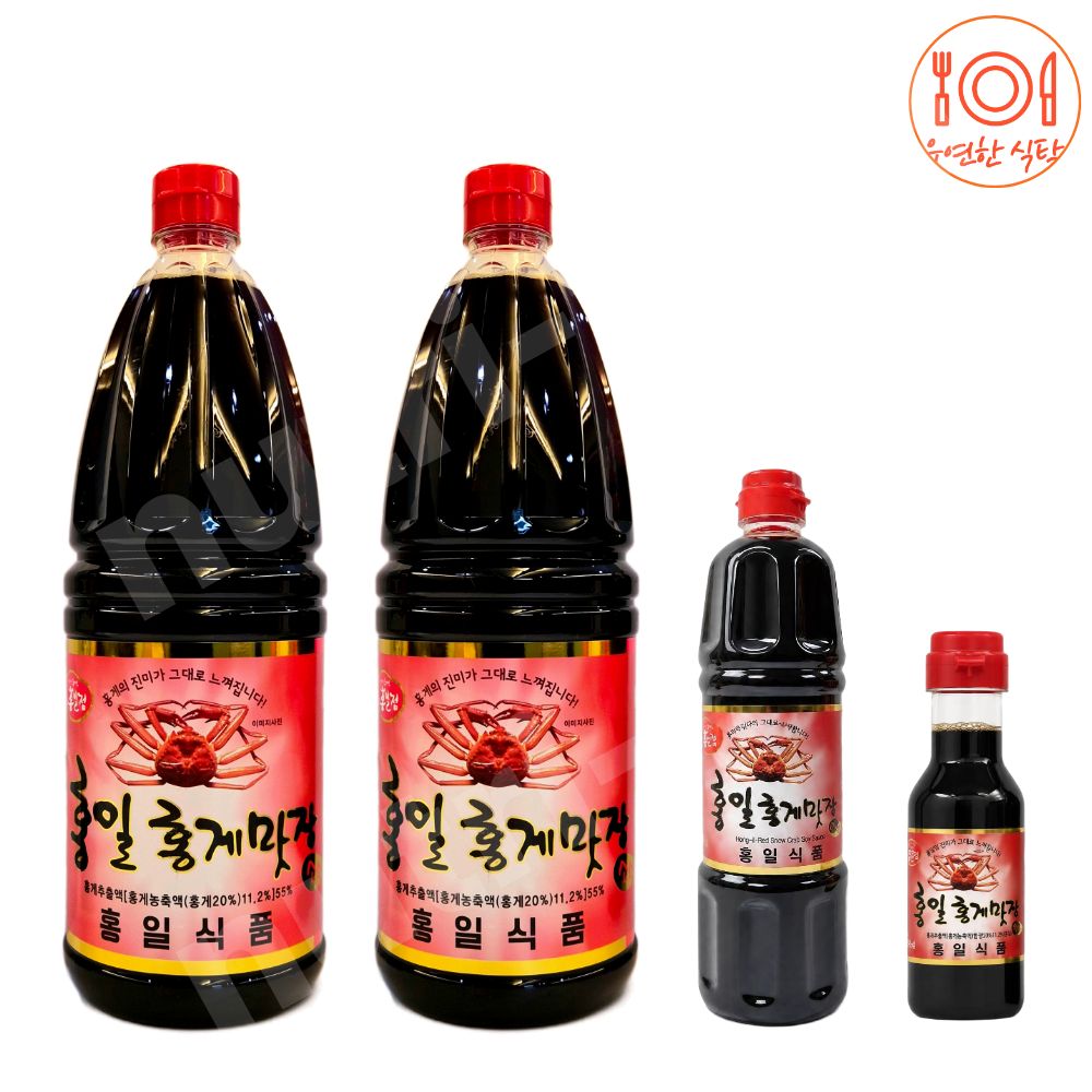홍일 홍게맛간장 1.8L 2개 + 700ml 만능 맛간장 편스토랑 - 상세 이미지 2