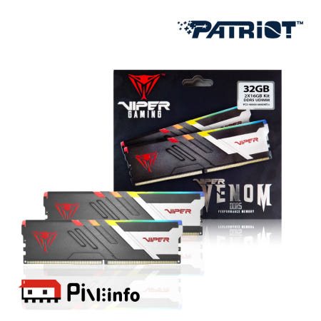 PATRIOT DDR5-6000 CL30 VIPER VENOM RGB 패키지 파인인포 (32GB(16Gx2))