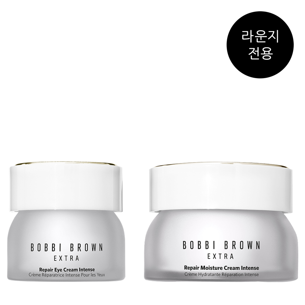 [라운지 전용 할인] 바비브라운 엑스트라 리페어 아이크림 15ML & 모이스춰 크림 인텐스 50ML 세트 - 상품 이미지