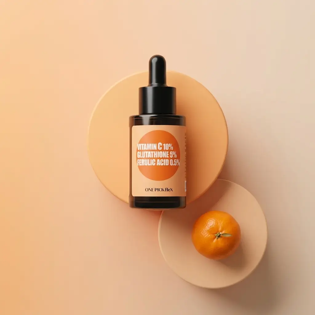 항산화 올인원 원액 30ml 원픽플렉스 천연 비타민C 글루타치온 페룰릭애씨드 미백 앰플 - 상세 이미지 2