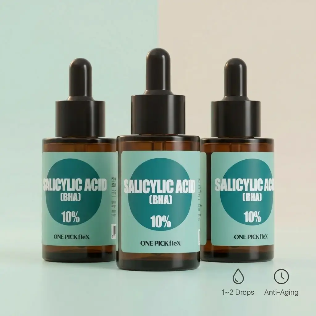 BHA 살리실릭애씨드 10% 30ml 원픽플렉스 블랙헤드 각질 제거 모공 피지 케어 이미지 6