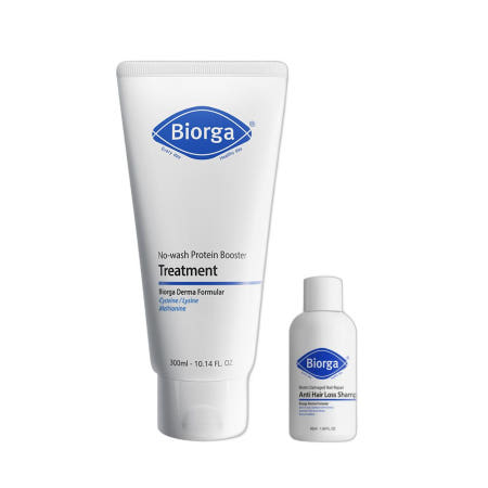 (최신제조) 바이오가 노워시 프로틴 부스터 트리트먼트 메티오닌 300ml (단품/기획+샴푸 50 ml) 본품 300ml_OY22763