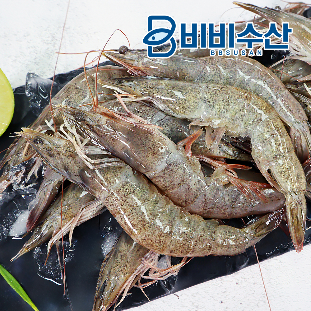비비수산 페루 흰다리 새우 2kg 40/50 - 상품 이미지