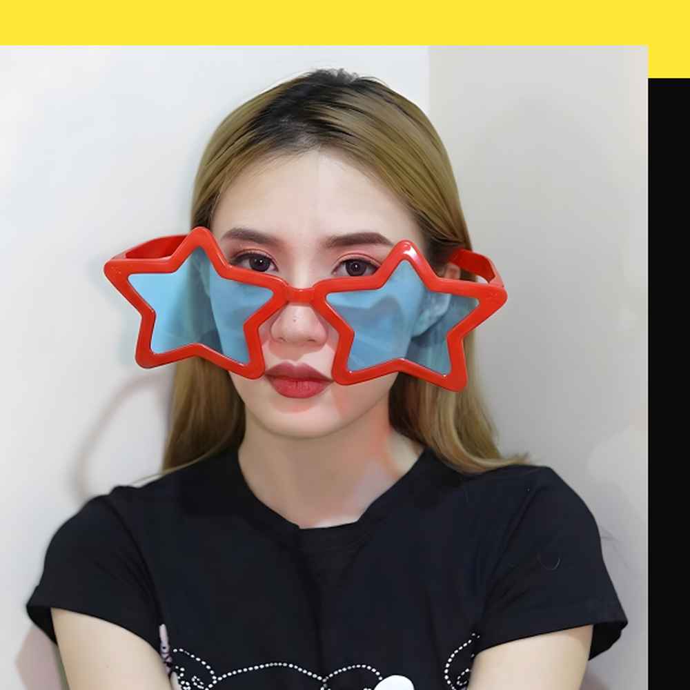 별프레임사진촬영소품별선글라스 개성있는스타일페스티벌룩 유니크디자인스타선글라스 - 상세 이미지 5