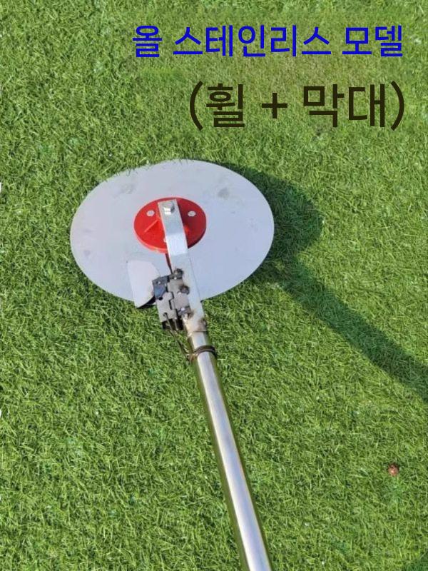 피복기 롤러 프레스 밭고랑 로라 멀칭비닐 흙덮는 - 상세 이미지 4