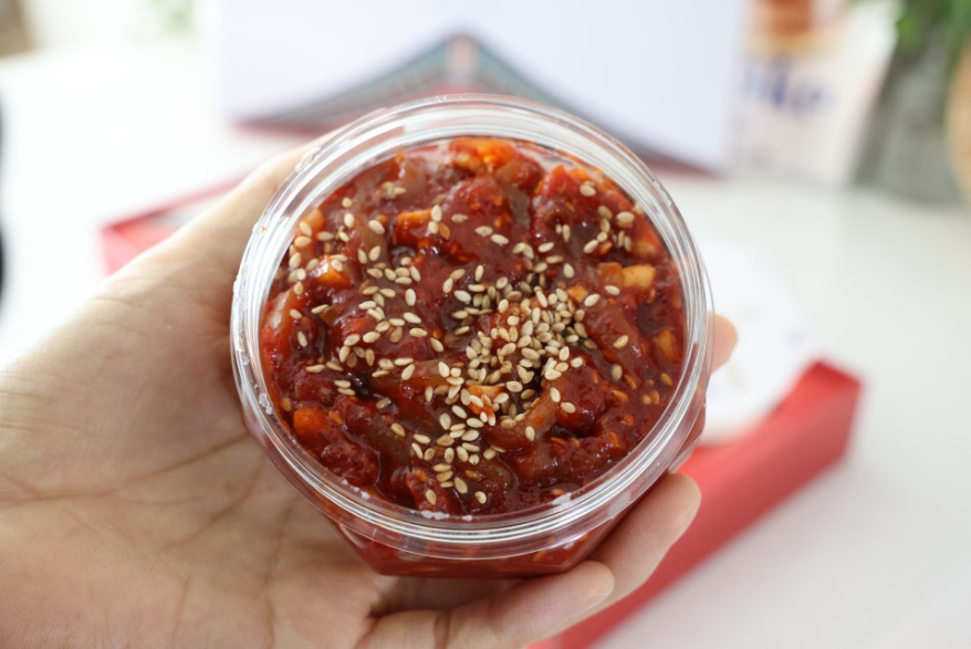 오징어 창난젓갈 2+1 한통 200g 아질산나트륨 없는 깔끔한 양념 밥도둑 젓갈 밥반찬 - 상세 이미지 5