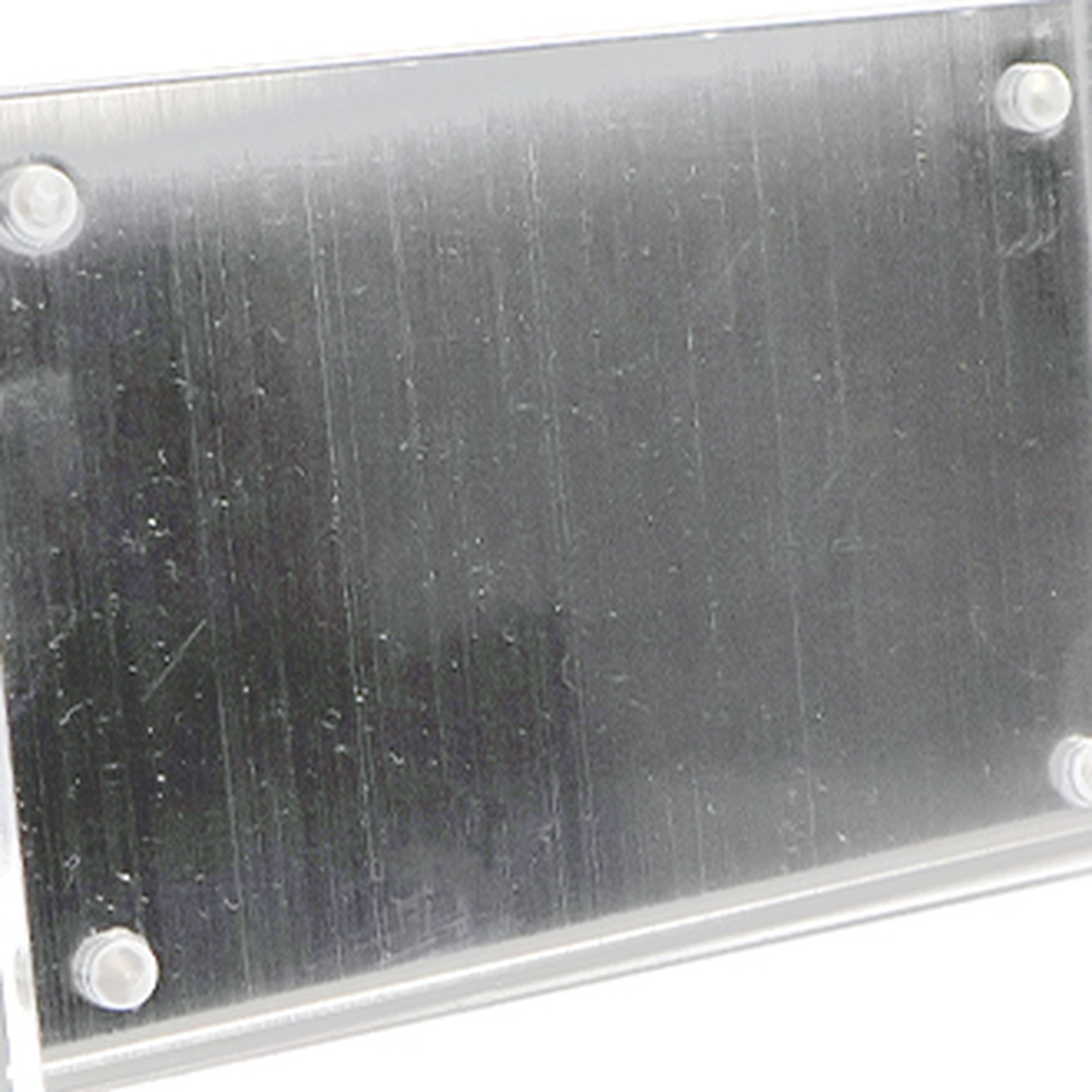 투명디자인인테리어자석액자 심플장식용미니액자 대시보드데스크용 50x70mm - 상세 이미지 2