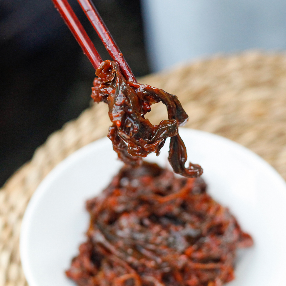 뽕잎장아찌 국산 상엽 절임 반찬 순창 고전 500g, 1개 - 상세 이미지 3