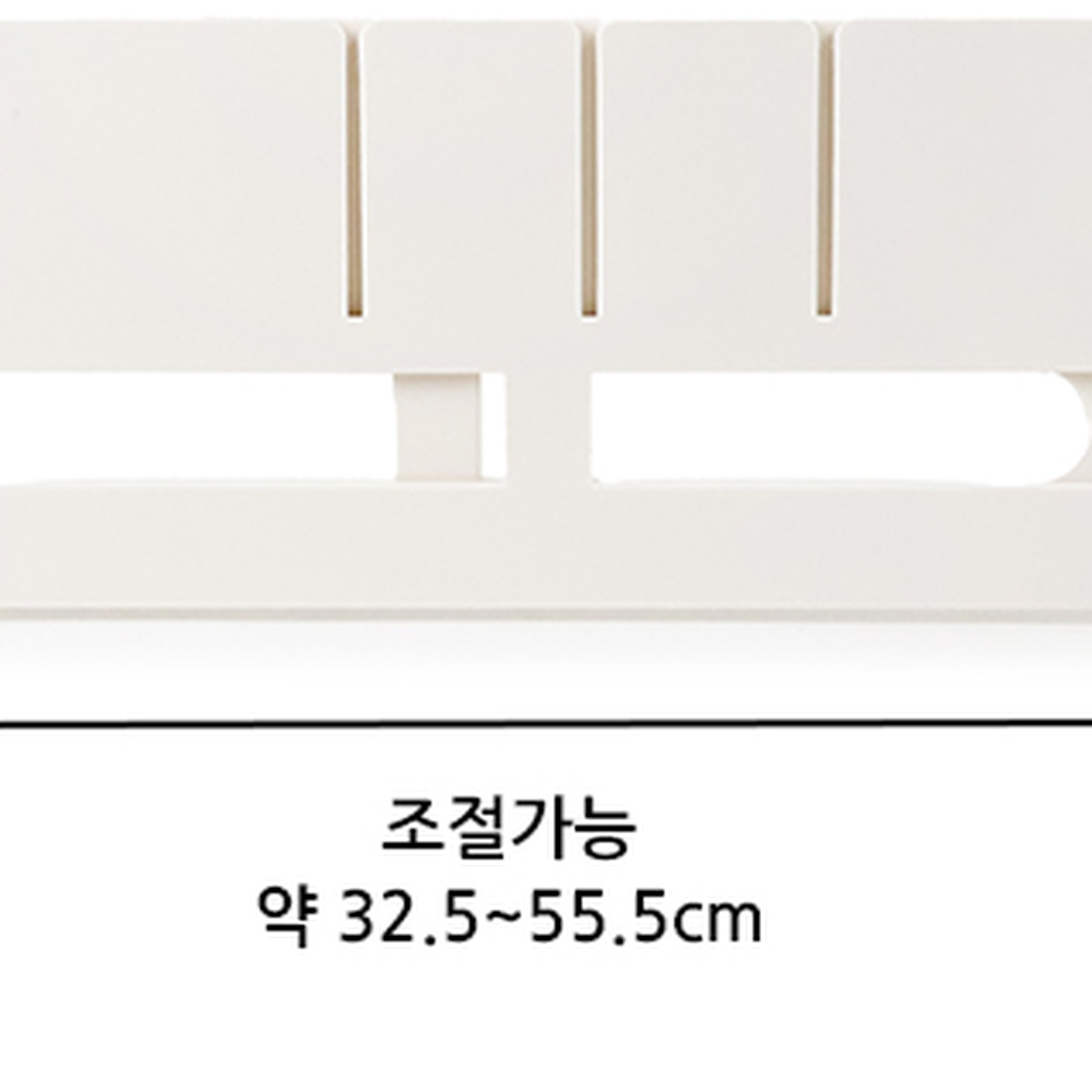 길이조절슬라이드칸막이 깔끔한수납서랍정리대 공간활용수납정리서랍칸막이 중 - 상세 이미지 3