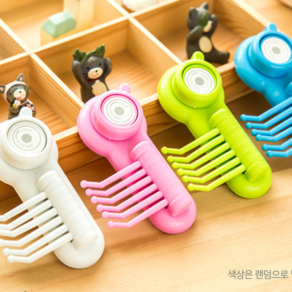 육발후크문어발걸이 강력흡착벽면부착흡착식걸이 자유각도 6구걸이 - 상세 이미지 4