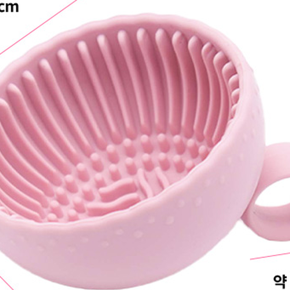 화장품관리메이크업세척볼 딥클리닝파운데이션세척브러쉬세정볼 핸드헬드디자인메이크업도구브러쉬클리너볼 - 상세 이미지 3