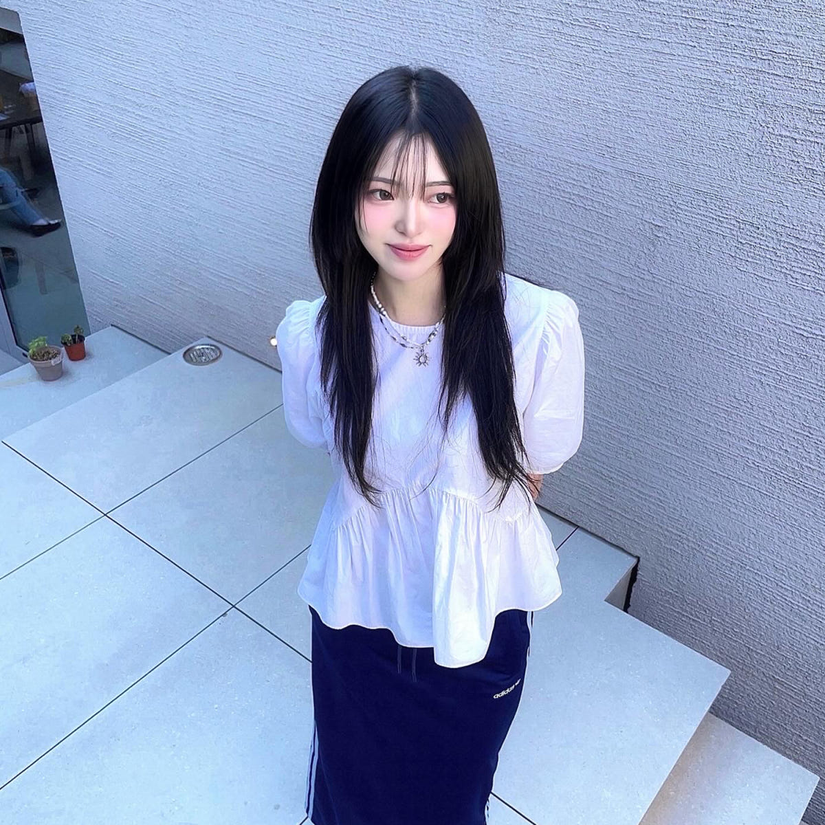 제로스트릿 [제로스트릿] 데이지 퍼프 블라우스 DAISY PUFF BLOUSE