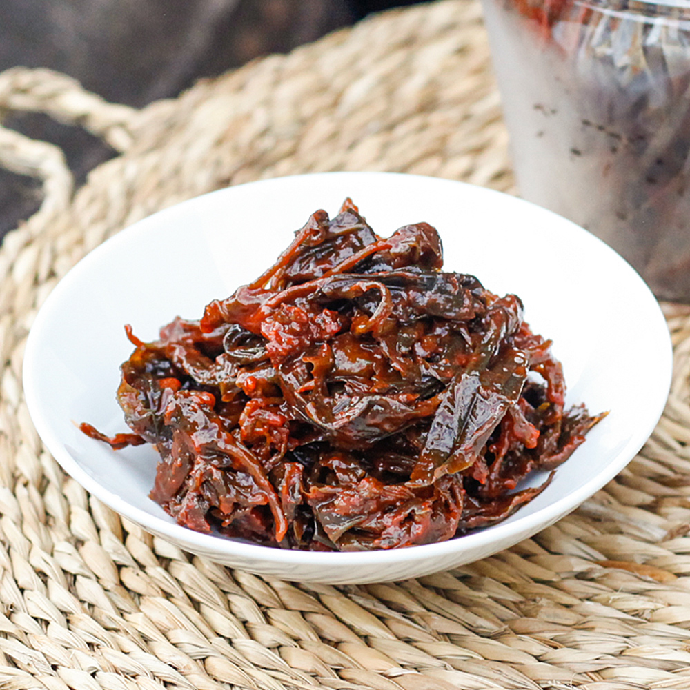 뽕잎장아찌 국산 상엽 절임 반찬 순창 고전 500g, 1개 이미지 8