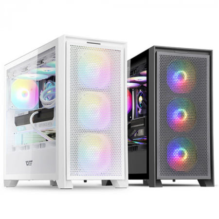 다크플래쉬 darkFlash DRX90 MESH RGB 강화유리 (블랙)