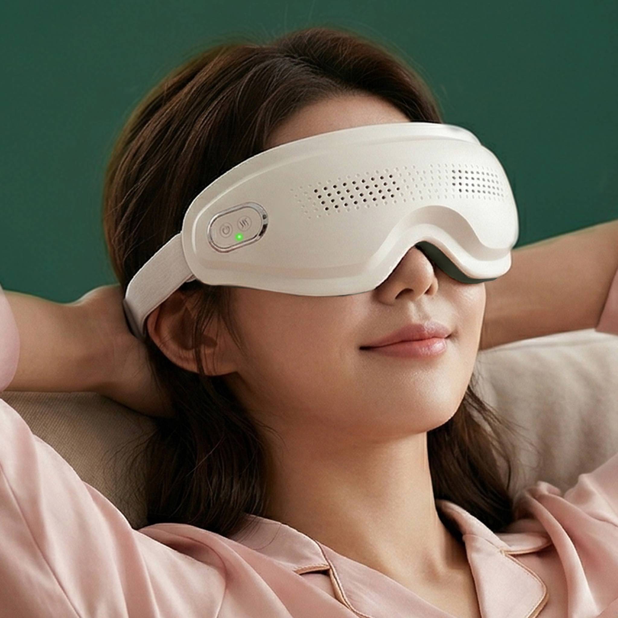 미오데칼코마니 안목 실리콘 눈 마사지기 눈물샘기름삭제 안구건조 온열 지압 눈피로회복 - 상품 이미지