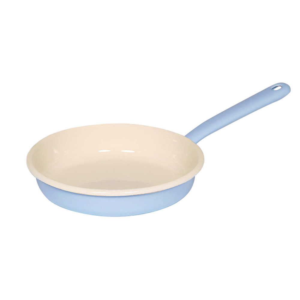 리스 파스텔 법랑 오믈렛팬 블루 20cm - 상품 이미지