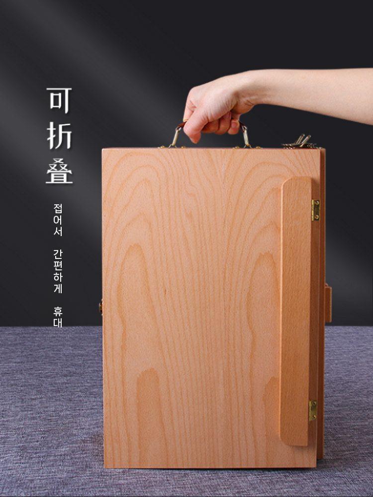 탁상용 이젤 테이블 화판 그림받침대 책상 미술학원 3단 1단 이미지 6