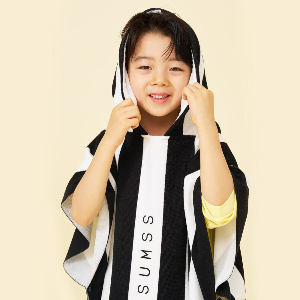 썸쓰 썸쓰 유아 비치 가운 후드 타올 판초
