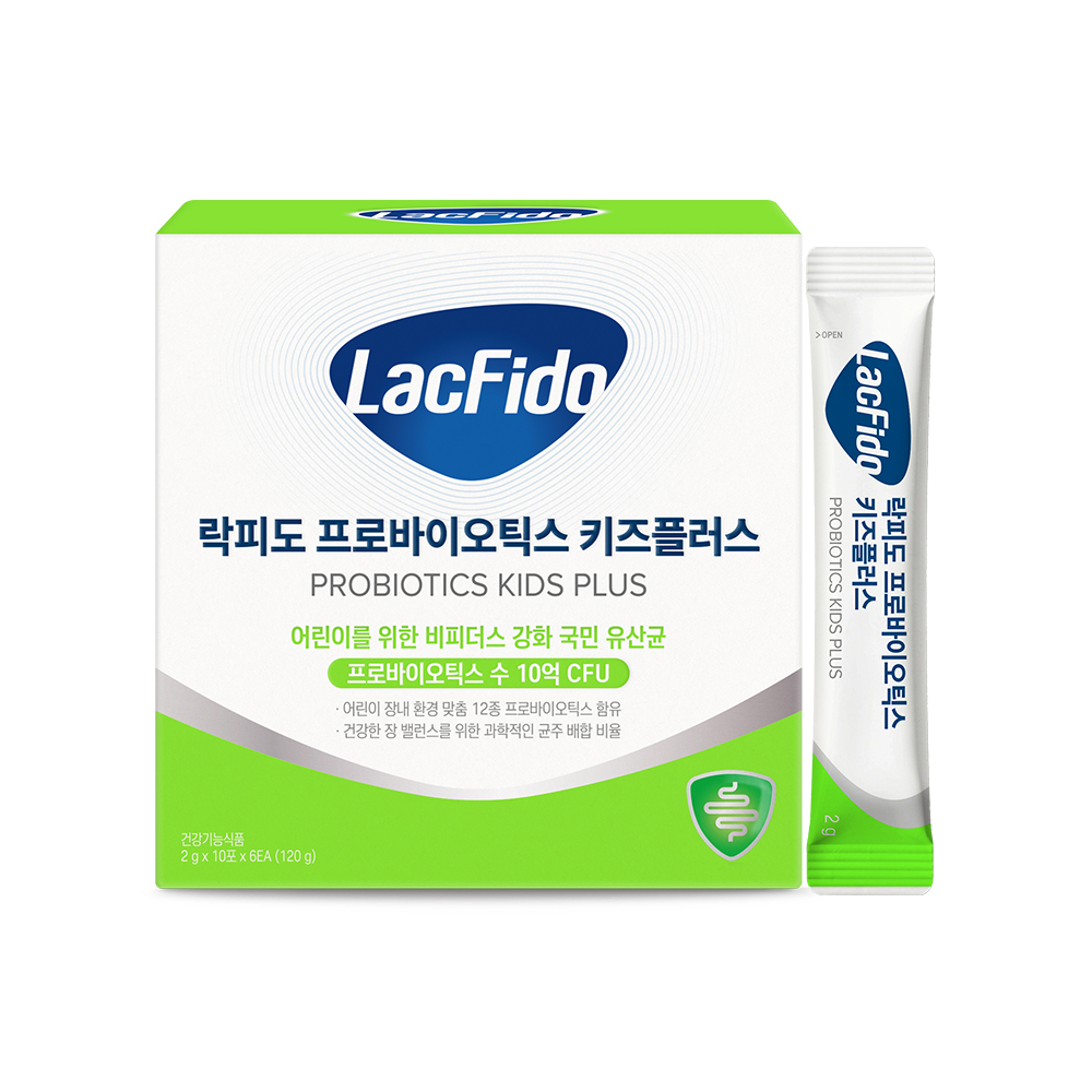 락피도 프로바이오틱스 키즈 플러스 베이비아기유산균 비피더스 10억CFU 60포, 2개 - 상세 이미지 4