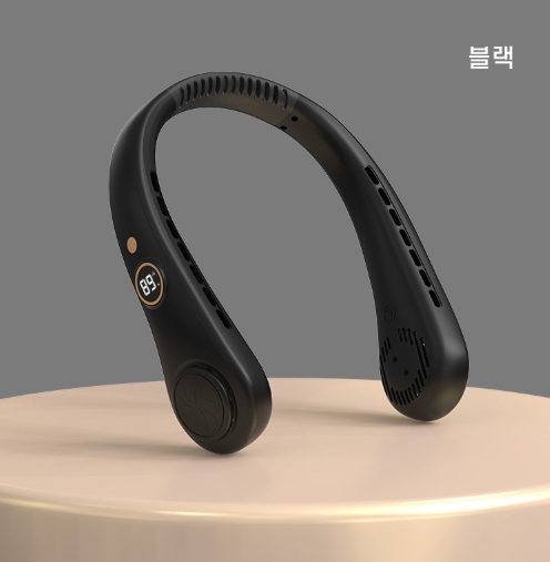 목뒤까지 서라운드 바람 넥선풍기 휴대용 넥밴드 미니 목선풍기 무선 USB 넥쿨러 충전식 이미지 7
