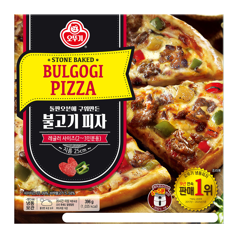 오뚜기 불고기 피자 396g - 상품 이미지