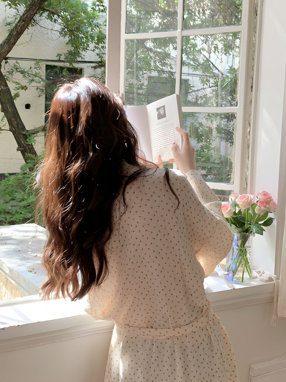 컴피 샤워가운 휴양지룩 요루면 로브잠옷 보타닉가든 나이트 홈웨어 이미지 8