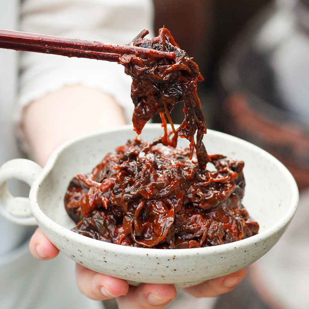 가시오가피 장아찌 오가피 절임 반찬 국산 순창 고전 500g, 1개 이미지 6