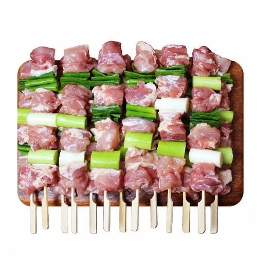 대용량 업소용 닭꼬치 골라담기 왕꼬치 순살 파닭 염통 닭껍질 가죽 캠핑 안주 음식 바베큐 구이 - 상세 이미지 3