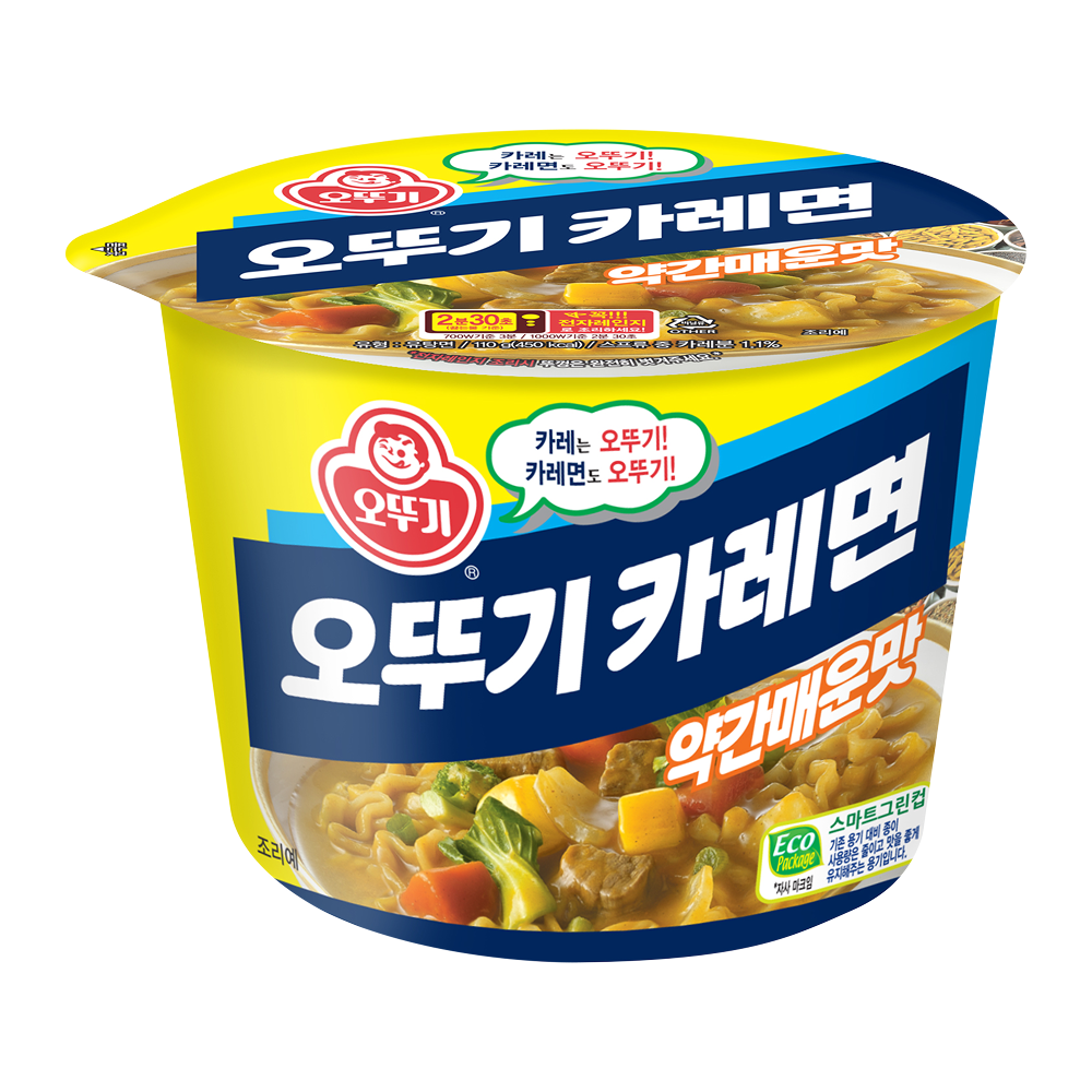 오뚜기 오뚜기카레면 큰컵라면 110g, 1개