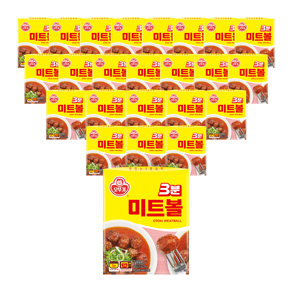 오뚜기 3분 미트볼 150g 24개