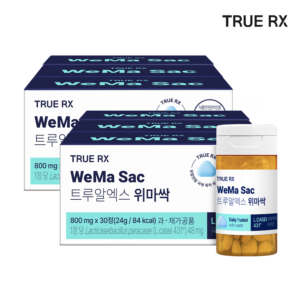트루알엑스 위마싹 (30일분) 30정, 6개 - 상품 이미지