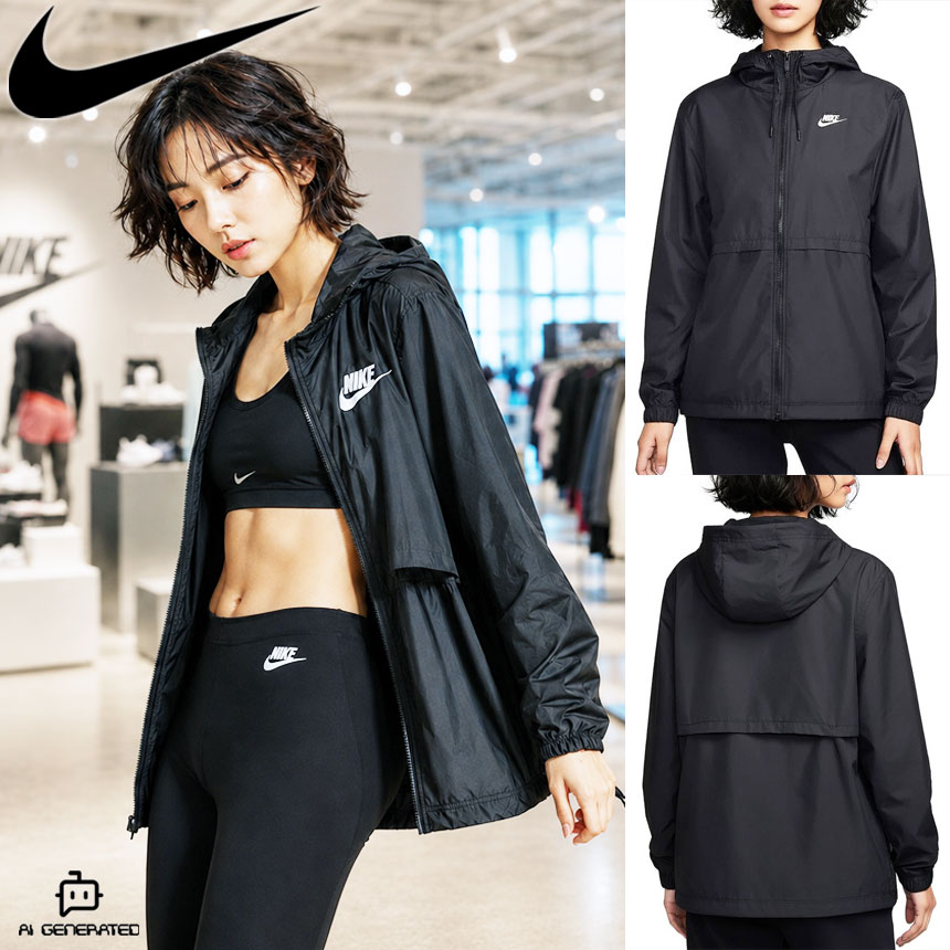 나이키 여성 바람막이 윈드러너 윈드브레이커 우븐 자켓 DM6180-010