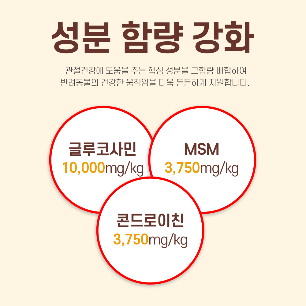 슈퍼포우 에너지팝 강아지 관절 영양제 슬개골 탈구 관절염 케어 조인트 80g, 1개 이미지 6