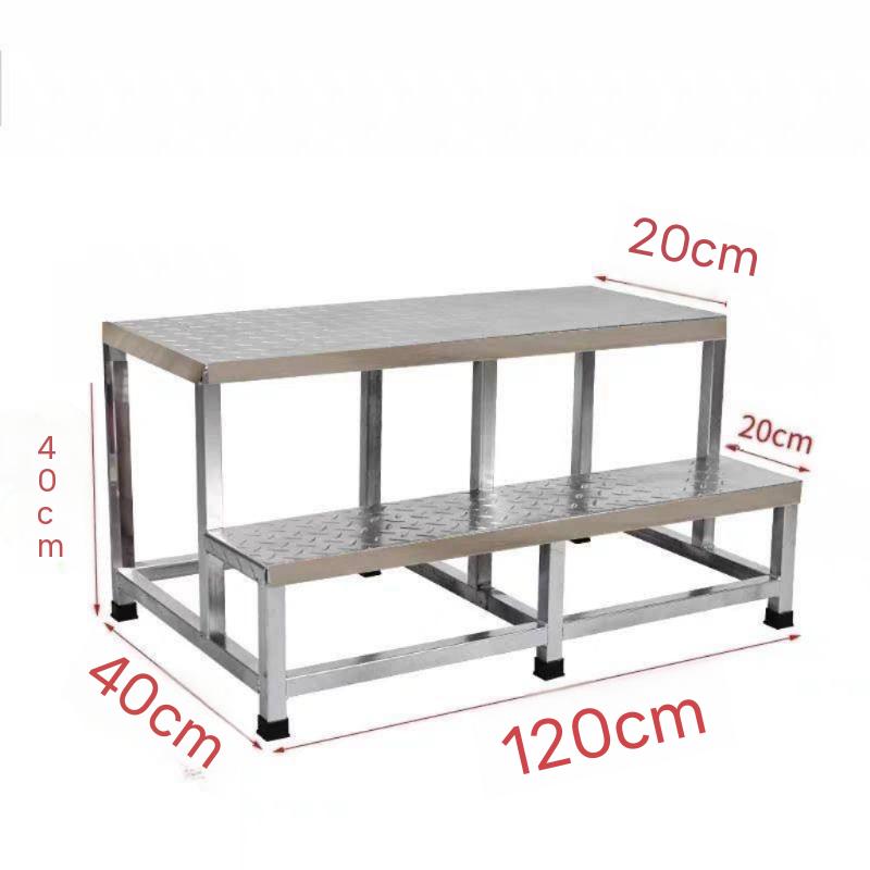 계단발판 발판 철제 안전발판 다용도 사다리 가정용 안전 너비 40 깊이 40cm 높이 40cm - 상세 이미지 2