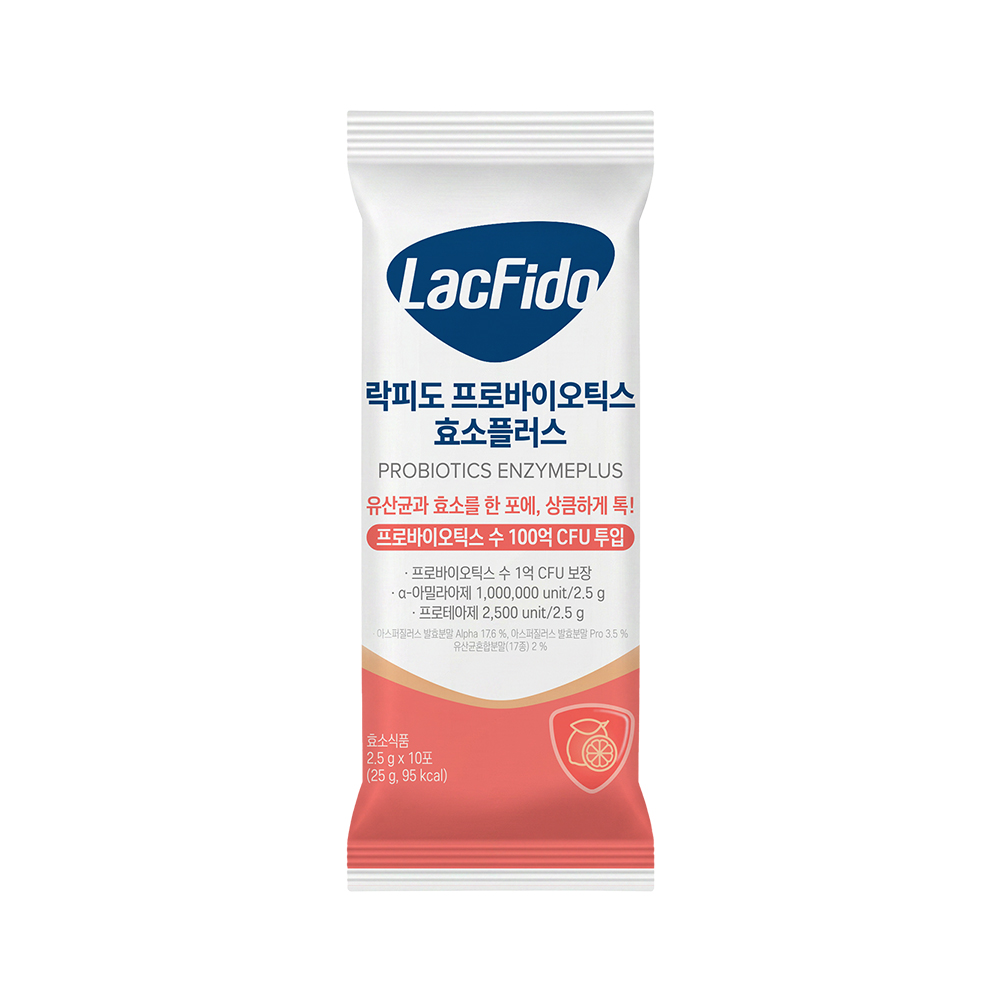 락피도 프로바이오틱스 효소플러스 유산균 100억CFU 투입 레몬맛 30포, 3개 이미지 6