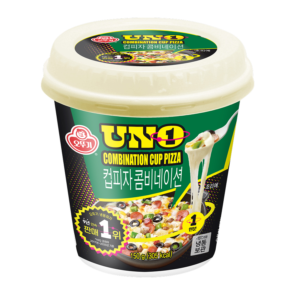 오뚜기 떠먹는 컵피자 콤비네이션 150g - 상품 이미지