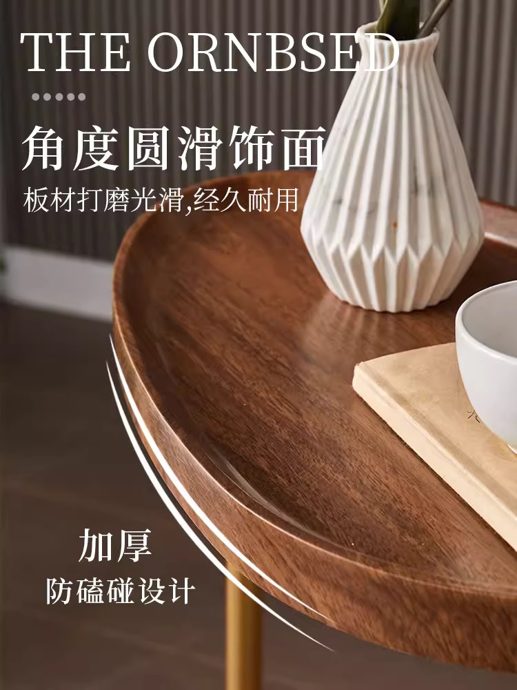 사이드 테이블 미니 커피 탁자 찻상 티 소파 옆 협탁 45x30x60 - 상세 이미지 3