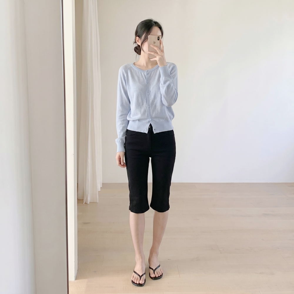 린넨가디건 여름긴팔가디건 이미지 6