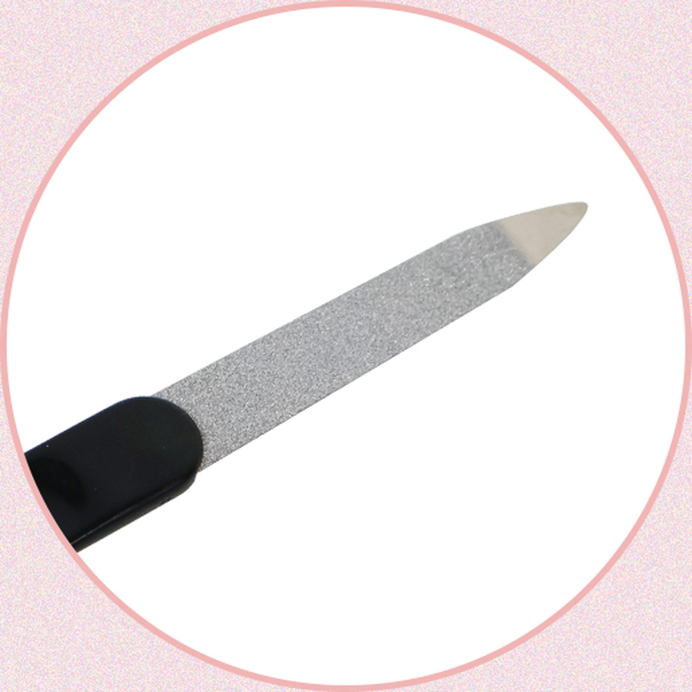 위생적네일파일 얇은손톱줄 스텐네일케어손톱야스리 - 상세 이미지 3