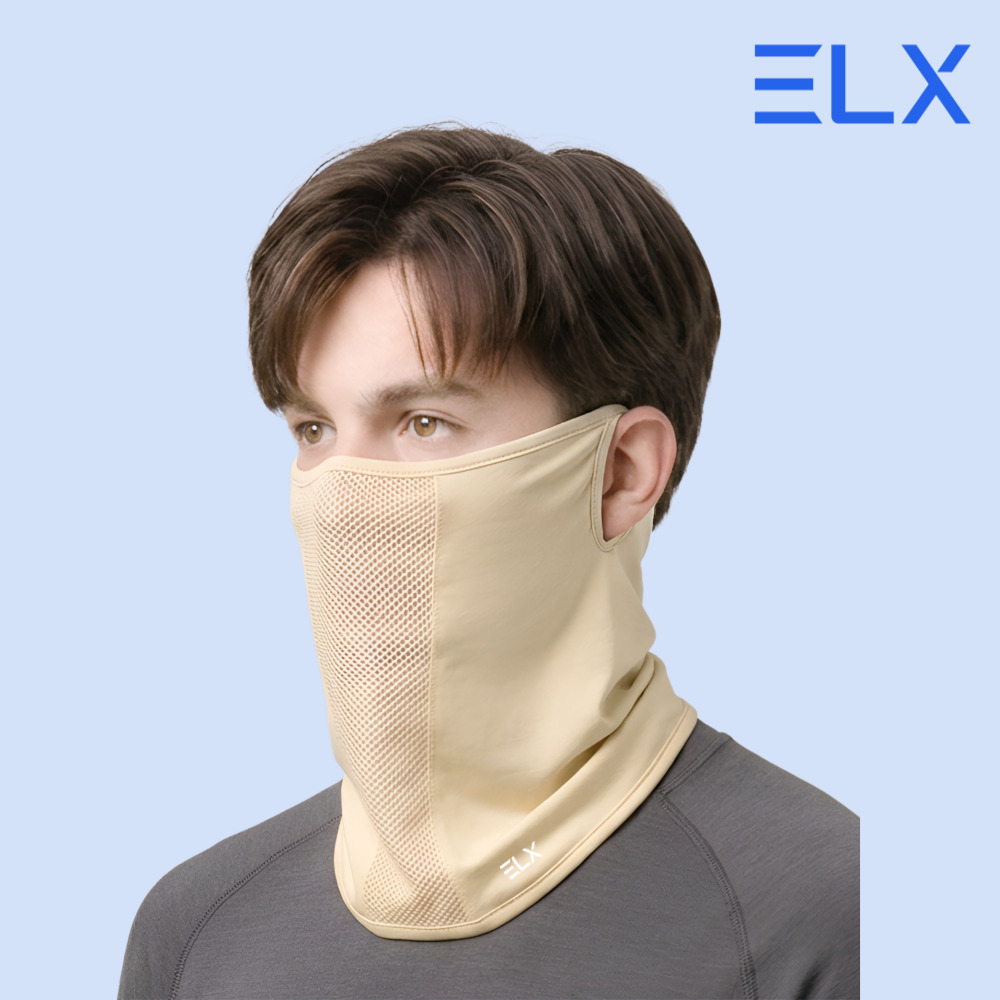 엘렉스 UV자외선차단마스크 쿨 냉감 안면 페이스 얼굴햇빛가리개 골프마스크 러닝 자전거 M1 상품 이미지