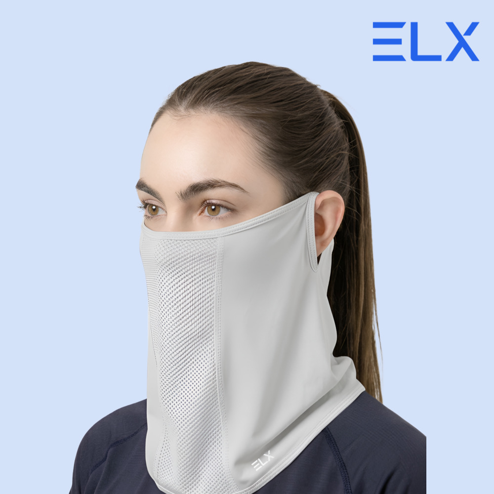 엘렉스 UV자외선차단마스크 쿨 냉감 안면 페이스 얼굴햇빛가리개 골프마스크 러닝 자전거 M1 상품 이미지